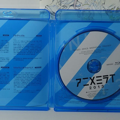 Anime Mirai 2013 Blu-ray Disc & Pamphlet Little Witch Academia DEATH BILLIARDS