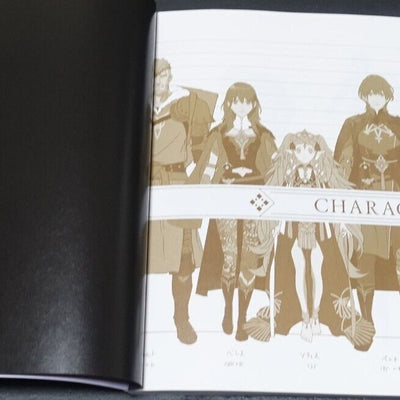 Fire Emblem Three Houses Setting Collection Book Fodlan ART BOOK