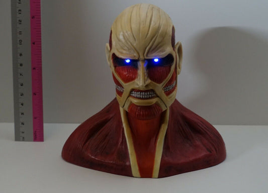 Attack on Titan Colossal Titan Big Bust Statue Figure Eye Lighting Function