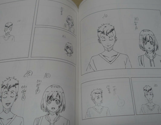 Hiroyuki Obata SHIROBAKO Animation Key Frame Art Book