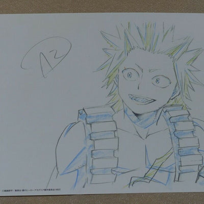 My Hero Academia Print Key Frame Art Sheet Eijiro Kirishima A