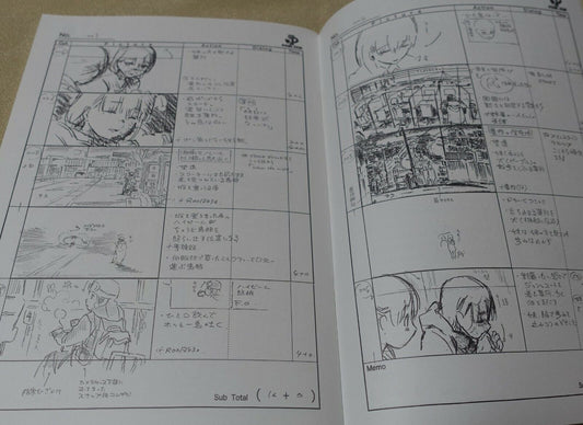 Animation Just Because! Ep01 Story Board Art Book