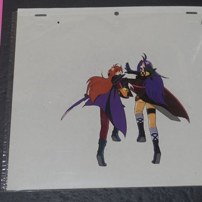 Cel & Raw Key Frame Art The Slayers Rina & Naga B21 Japanese Animation
