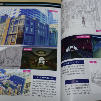 BNA Animation Art Work Book 3 Set Design Key Frame Story Board Yoh Yoshinari