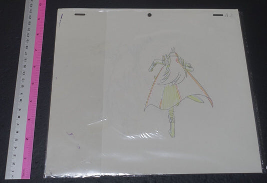 Cel & Raw Key Frame Art The Slayers Rina & Naga D12 Japanese Animation