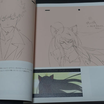 Bakemonogatari Key Animation Note Ge 4 books total 1200page