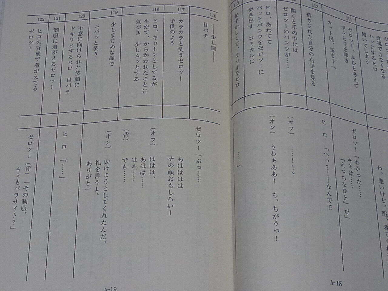 Darling in the Franxx Scenario Script Book Episode #1