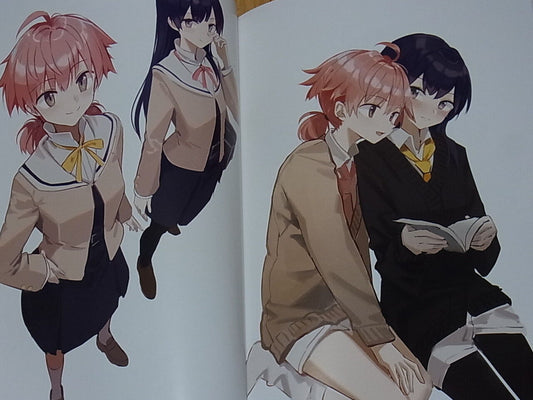 Kokuto Koukuu Bloom Into You Color Fan Art Book puzzle with Clear File C95