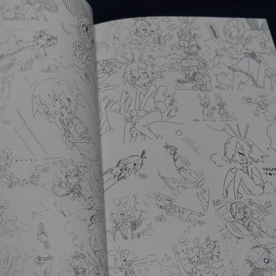 TAKEHITO HARADA ILLUSTRATION kipple vol.09 DISGAEA Pleinair