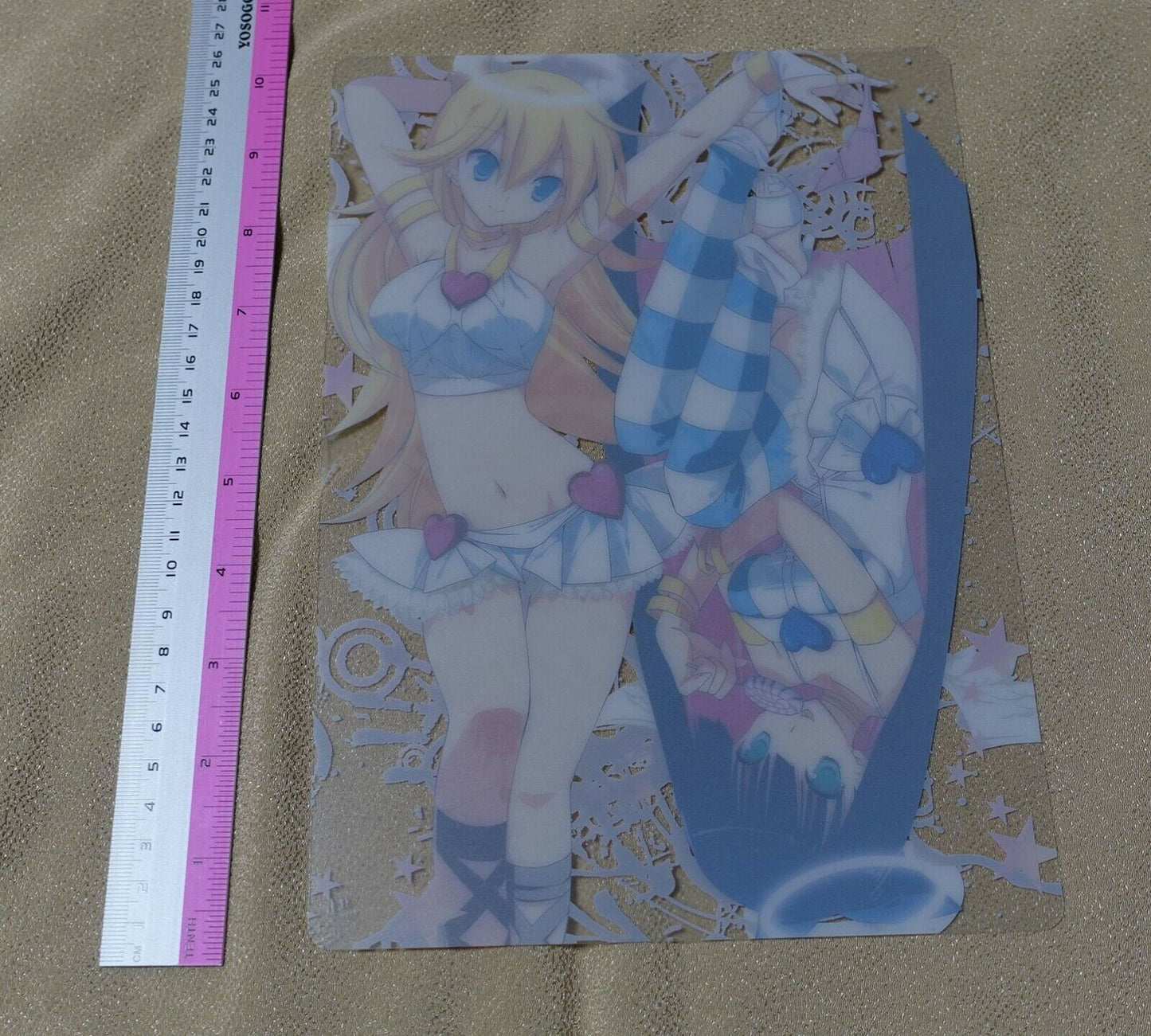Panty and Stocking with Garterbelt Fan Art PVC Board