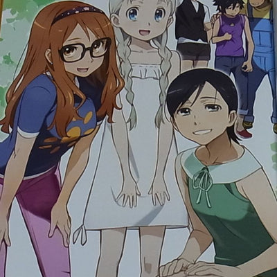 MASAYOSHI TANAKA Movie Ano Hi Kaita Shuseisyu Ano Hana Material Art 298page