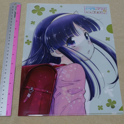 Bow Ditama Illustration PVC Art Sheet Is it okay if Mom is younger