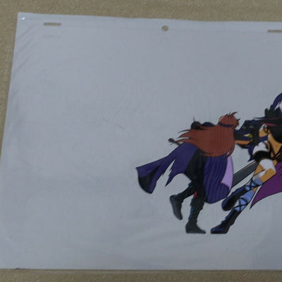 Cel & Raw Key Frame Art The Slayers Rina & Naga B37 Japanese Animation