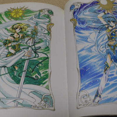 CLAMP Magic Knight Rayearth Illustrations Collection Art Book