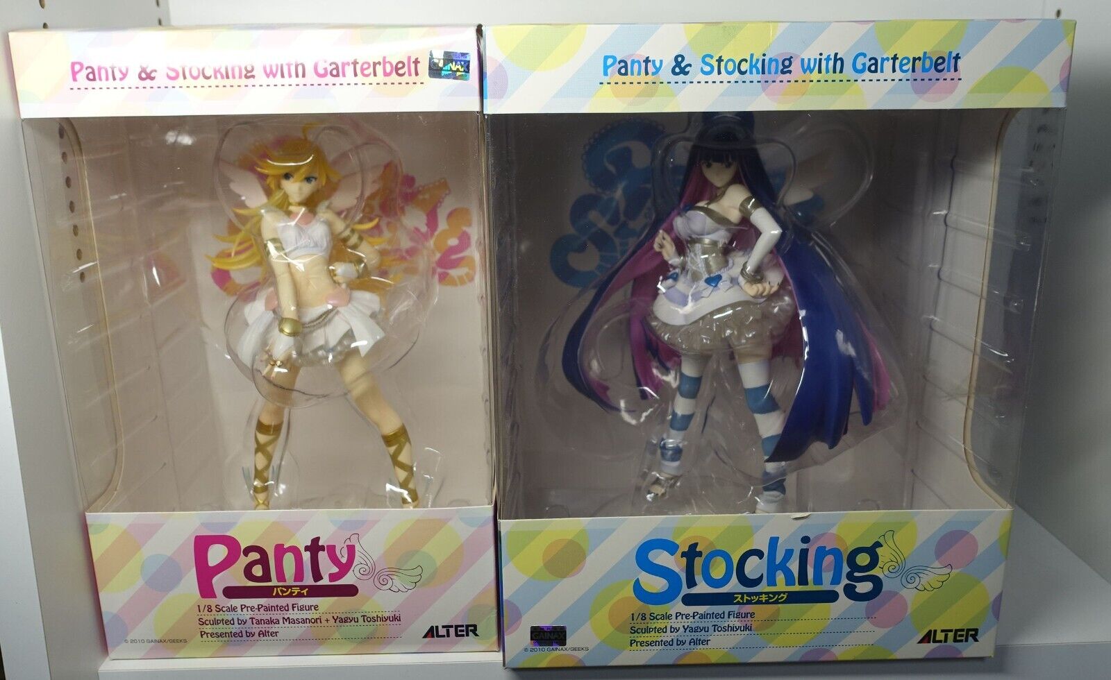 ALTER Panty & Stocking with Garterbelt Panty and Stocking Figure Statue Set