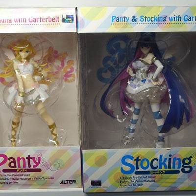 ALTER Panty & Stocking with Garterbelt Panty and Stocking Figure Statue Set