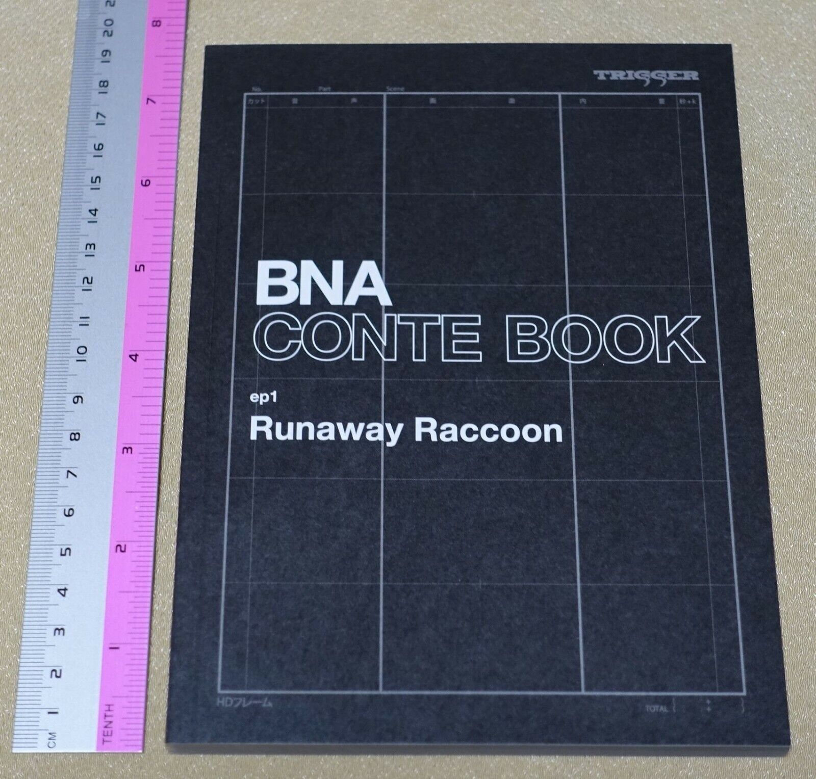 BNA Animation ep1 CONTE BOOK STORY BOARD ART BOOK Yoh Yoshinari Hiroyuki Imaishi