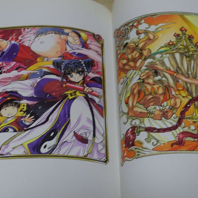 CLAMP Magic Knight Rayearth2 Illustrations Collection Art Book