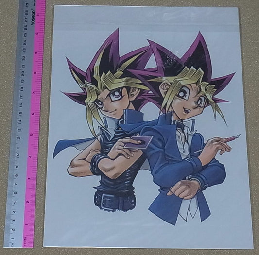 Kazuki Takahashi Yu-gi-oh! Illustration Art Sheet 3 pieces set