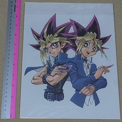 Kazuki Takahashi Yu-gi-oh! Illustration Art Sheet 3 pieces set