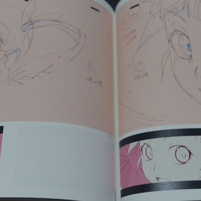 Bakemonogatari Key Animation Note Ge 4 books total 1200page