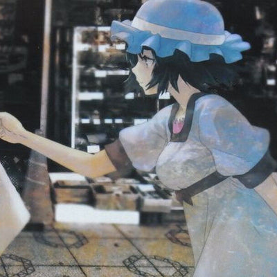 huke HWB SteinsGate VISUAL WORKS 1.5 + NiXie Font Kit w CD-ROM Steins Gate