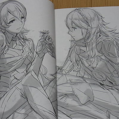Yusuke Kozaki Fire Emblem Awakening & Fates Designer's Fan Art Book HOLIDAY C96