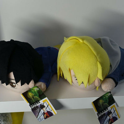 Banana Fish Sprawling Plush Doll Ash & Eiji Bananafish Plushie