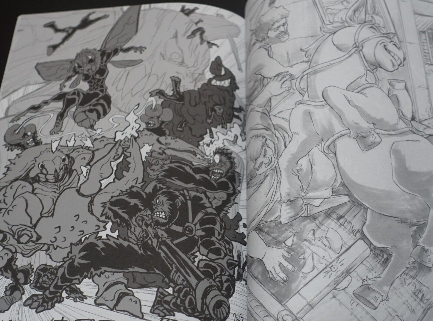 TRIGGER Animation Staff Original Art Book Bullet 6 Imaishi Hiroyuki Sushio etc