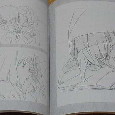 DARLING in the FRANXX KEY FRAME ART BOOK RED 176page