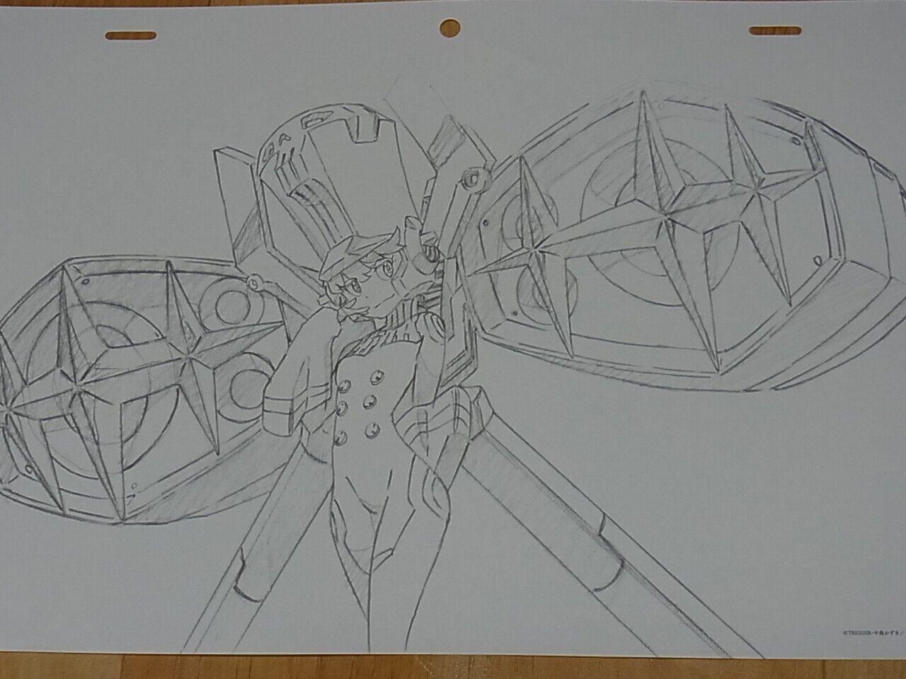 Kill la Kill Printed Key Frame Art 3 piece Set A RARE Ryuko Nui Nonon