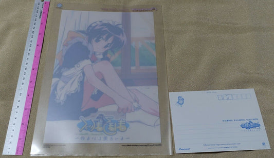 Pioneer Animation PVC Art Sheet Clear File & Post Card Mahoromatic