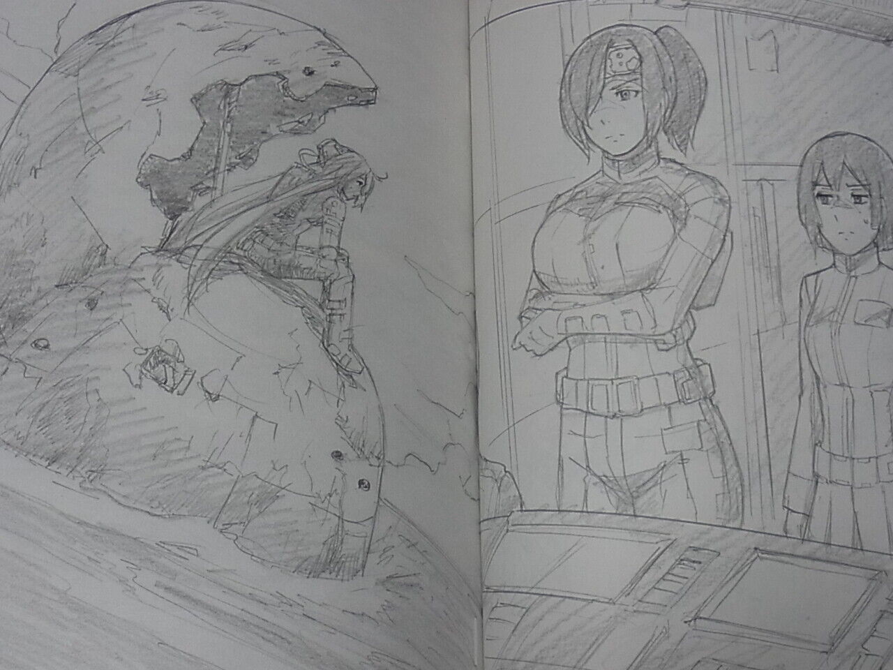 Kashinoki Mokko KNIGHTS OF SIDONIA Fan Art Book WAHAAAI!!