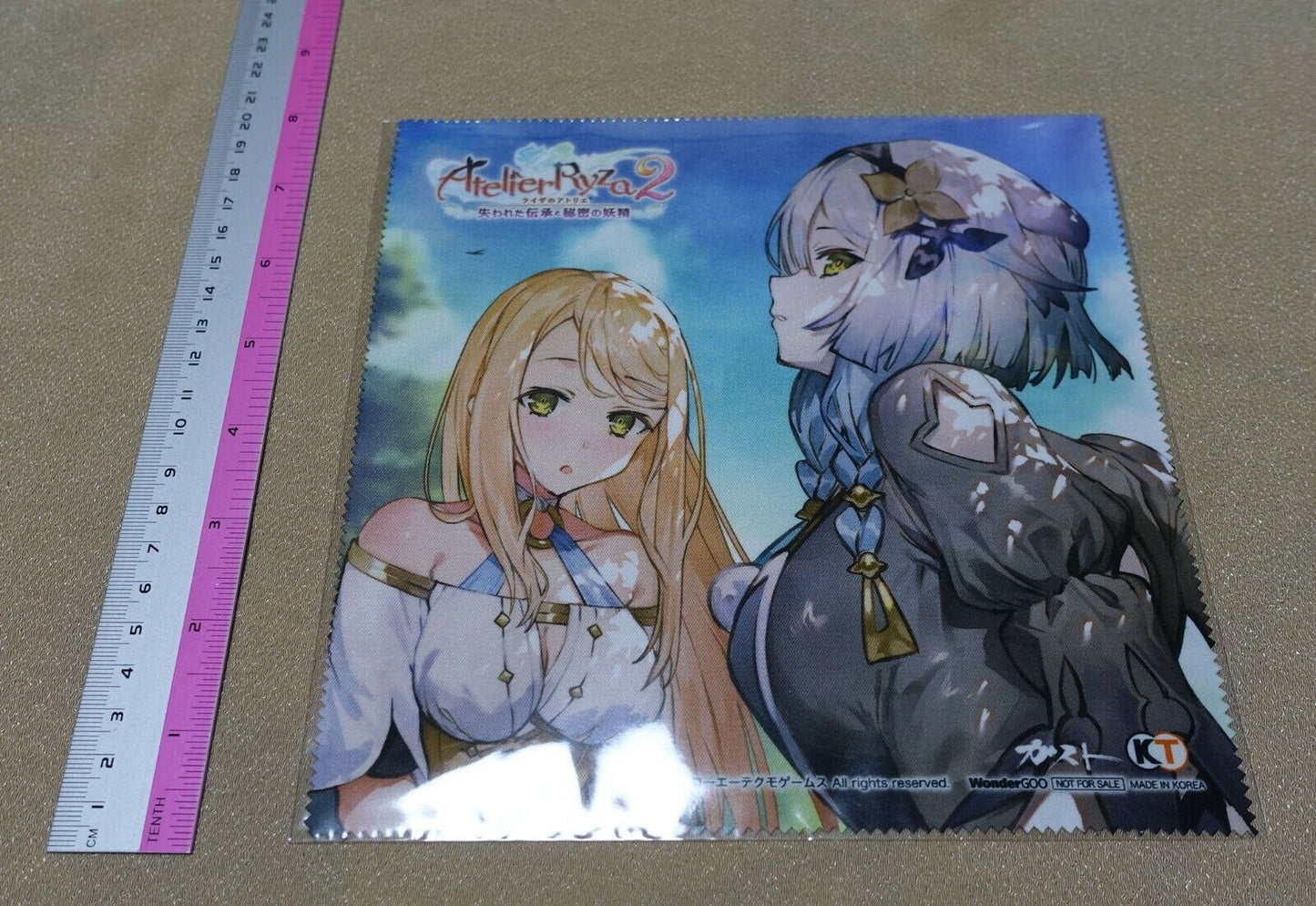 Atelier Ryza 2 Ryza2 Clean Cloth KLAUDIA & SERRI