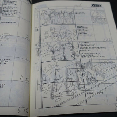 Yamato 2202 Odyssey of the Celestial Ark Story Board Art Book Epi Final