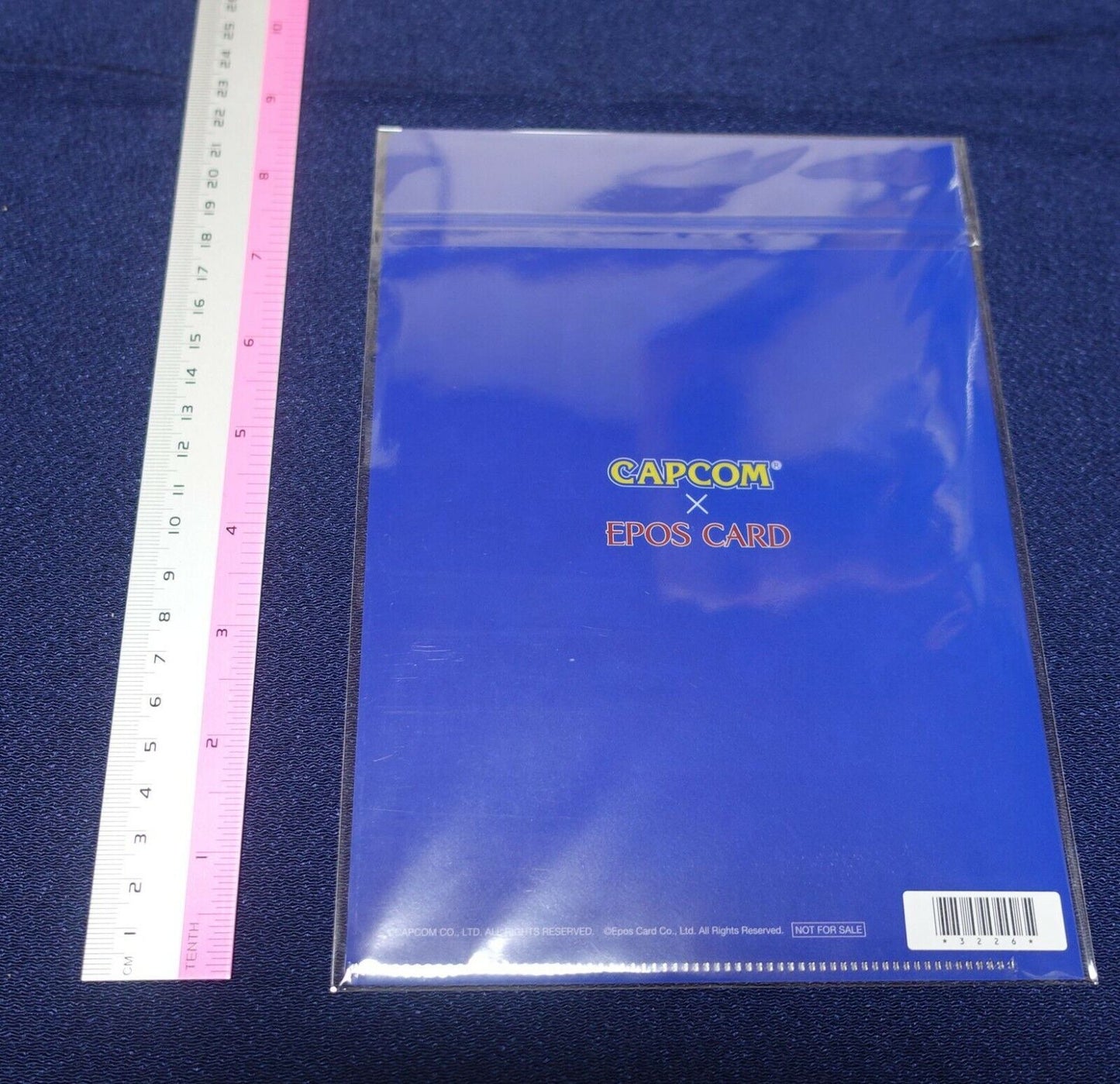 CAPCOM x EPOS CARD Collaborate PVC Art Sheet Dot Characters Clear File