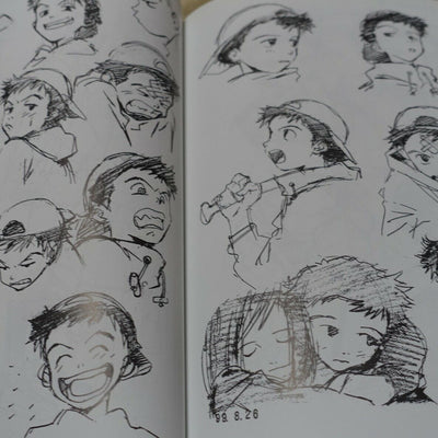 The FLCL Archives Illustration Design Work Key Frame Art 248page