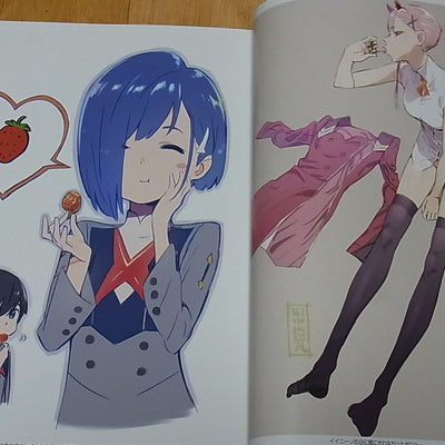 Masayoshi Tanaka Darling in the Franxx Key Frame Art Book XX XY Set 692page C95