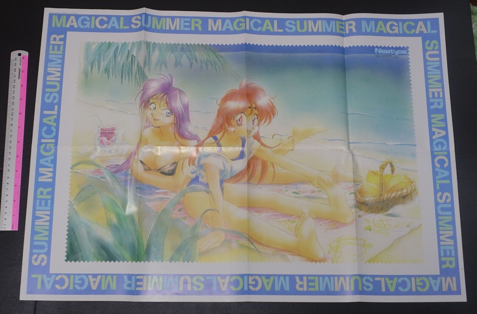 The Slayers MAGICAL SUMMER Poster Lina & Naga