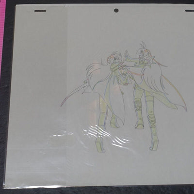 Cel & Raw Key Frame Art The Slayers Rina & Naga B21 Japanese Animation