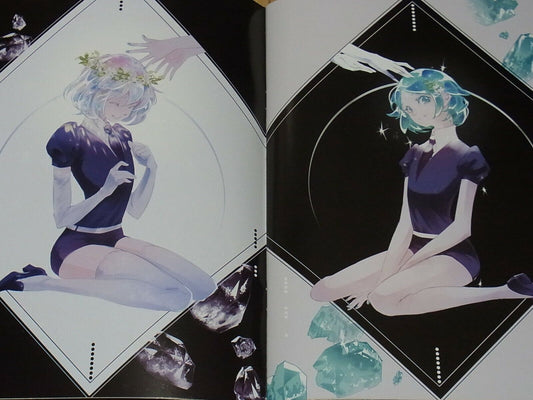 ajimita sanmen Houseki no Kuni Land of the Lustrous Color Fan Art Book Gokuraku