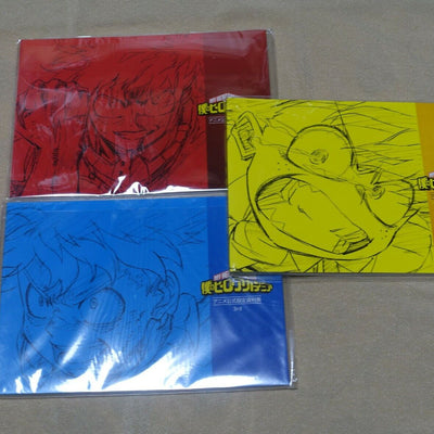 My Hero Academia Setting Art Collection Vol.1-3 Set