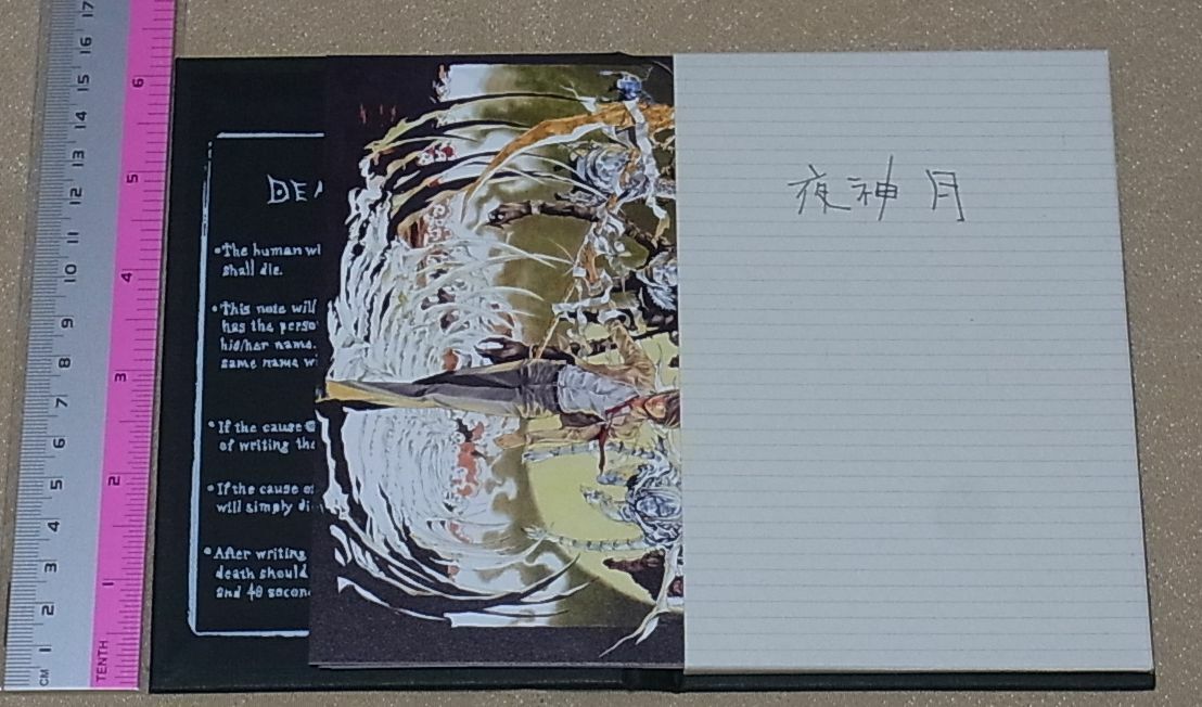 Takeshi Obata Exhibition Event Death Note Art Post Card 10 Pieces Set with Case