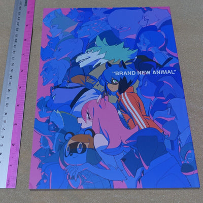 TRIGGER BNA B.N.A Staff Illustration Art Book BRAND NEW ANIMAL 78 page