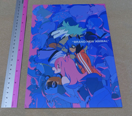 TRIGGER BNA B.N.A Staff Illustration Art Book BRAND NEW ANIMAL 78 page