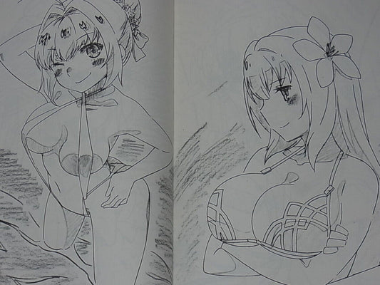 Burning G Fate FGO & Kantai Collection Fan Art Book Rakugakigakura vol.2