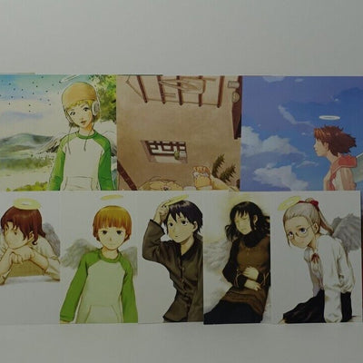 Animation Haibane Renmei Illustration Art Card Set Yoshitoshi Abe etc
