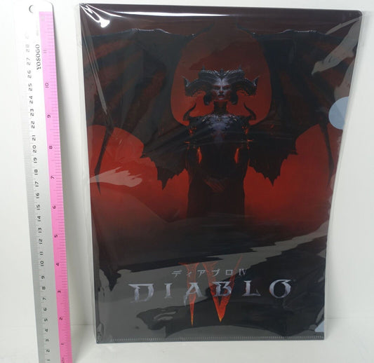 DIABLO 4 PVC Art Sheet Clear File DIABLO4