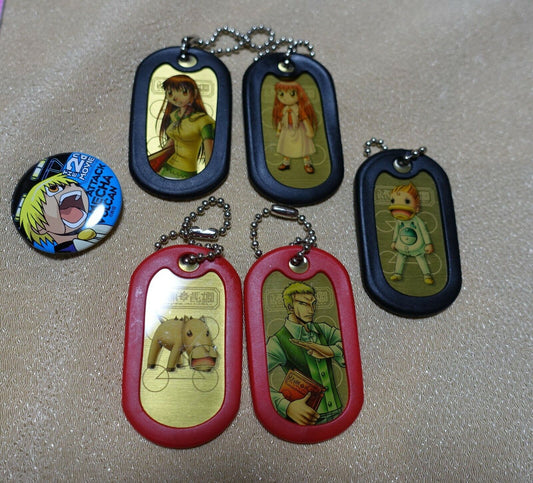 Zatch Bell! Tag Key Chain , Steel Badge Set