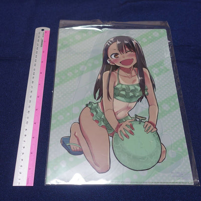 Don't Toy With Me, Miss Nagatoro PVC Art Sheet Clear File Melon Bikini